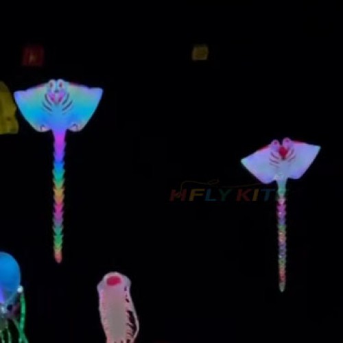 15M Led ray kite pendant 40d ripstop nylon