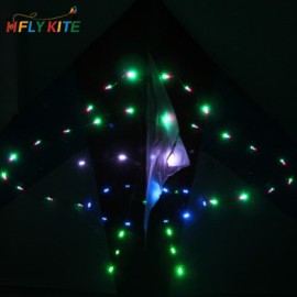 2sq.m luminous UFO kite 
