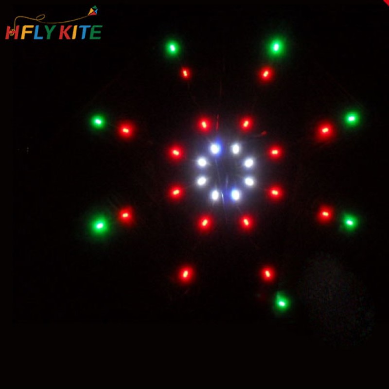 2sq.m luminous fireworks kite