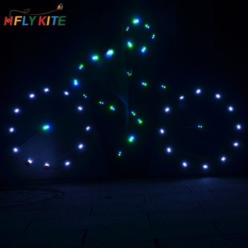 2/3sq.m luminous racer kite