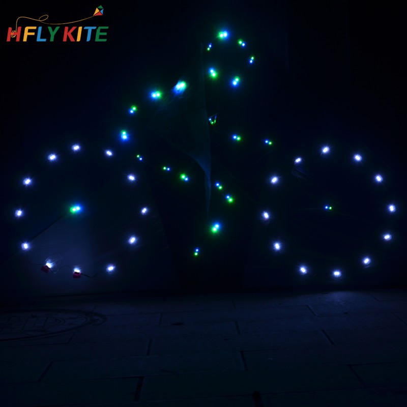 2/3sq.m luminous racer kite 