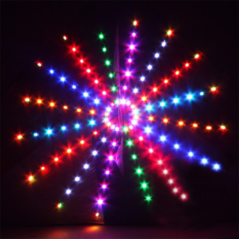 6sq.m luminous wind and fire whell kite 