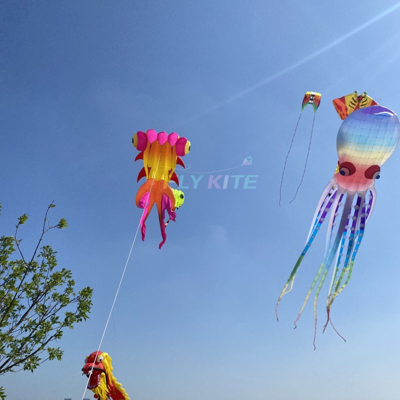 9M goldfish kite pendant 40d ripstop nylon 