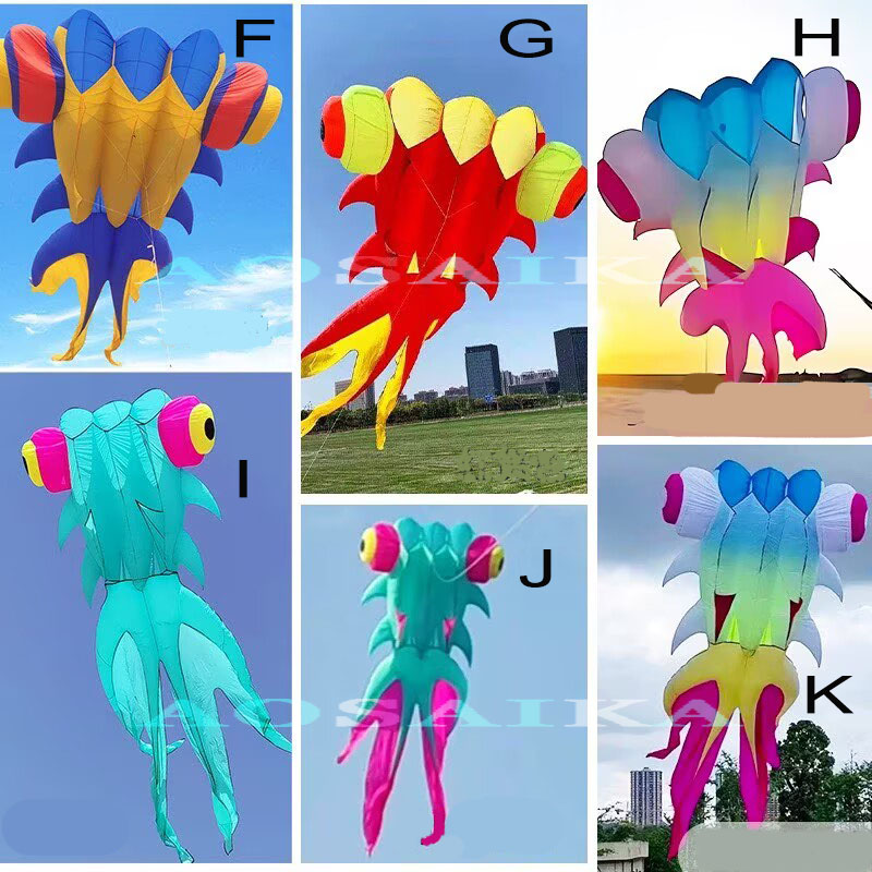 5m/9m goldfish kite pendant 40d ripstop nylon 