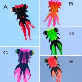 5m/9m goldfish kite pendant 40d ripstop nylon 