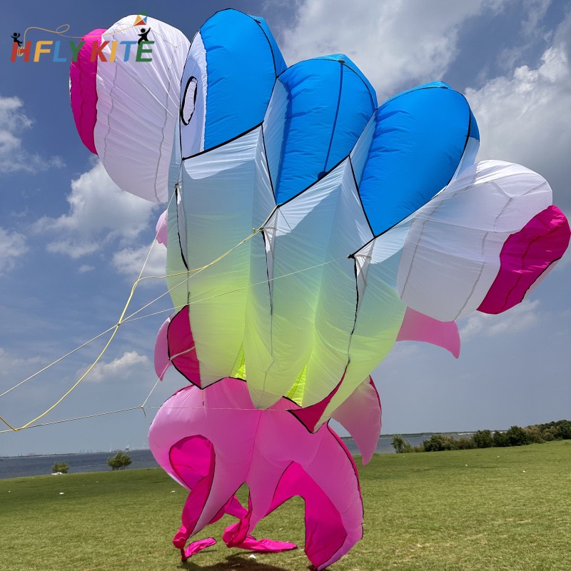 9M goldfish kite rendant 40d ripstop nylon