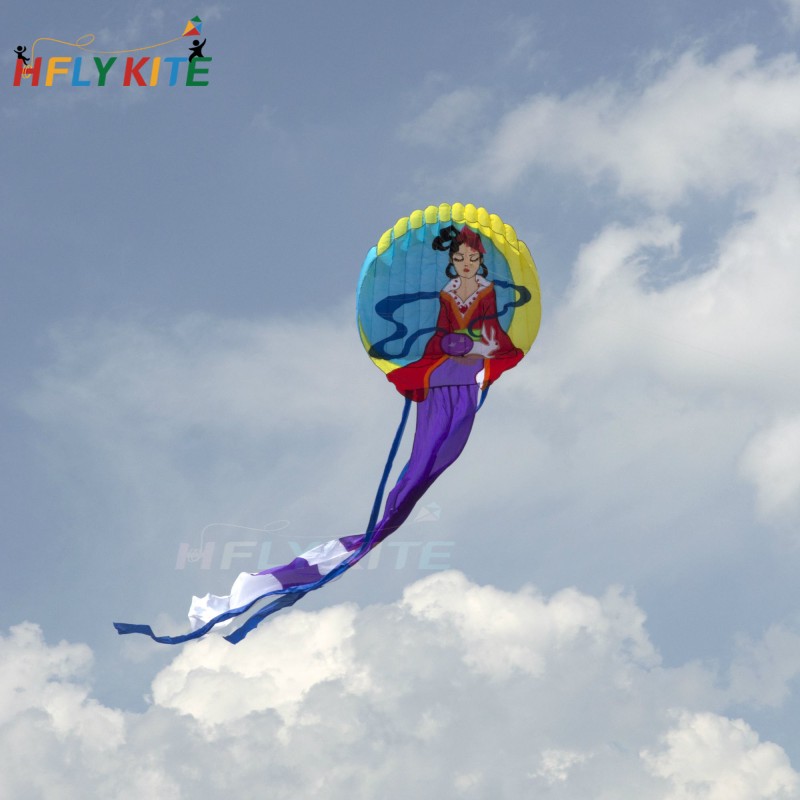 3*11m Chang'e kite Polyester cloth Adults High Quality Colorful Show Kite