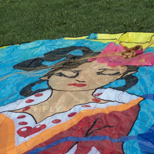 3*11m Chang'e kite Polyester cloth Adults High Quality Colorful Show Kite