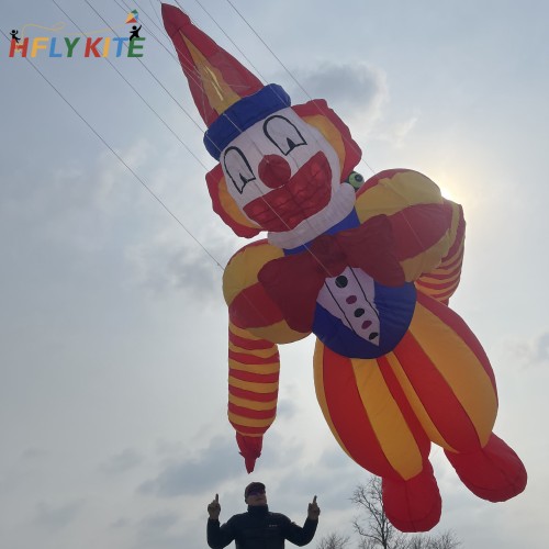 5M clown kite pendant 40d ripstop nylon