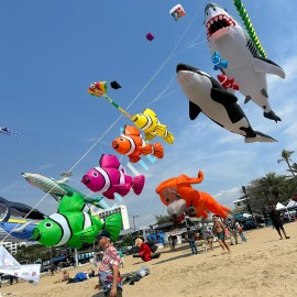 2.3M clownfish kite pendant 