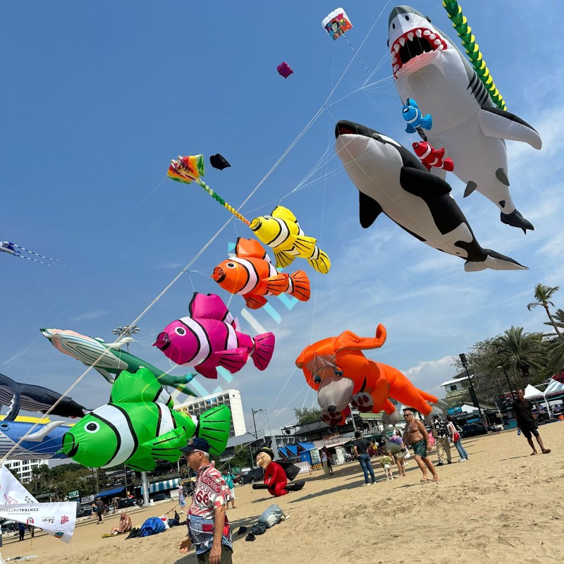 2.3M clownfish kite pendant 