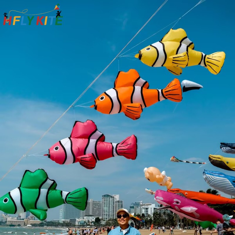 2.3M clownfish kite pendant 