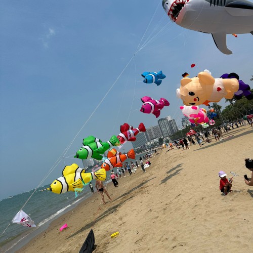 2.3M clownfish kite pendant