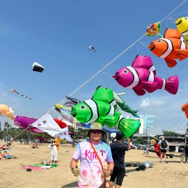 2.3M clownfish kite pendant 