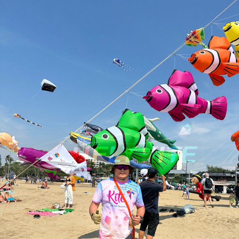 2.3M clownfish kite pendant 