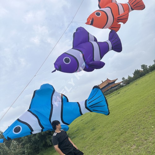 5M clownfish kite pendant 40d ripstop nylon