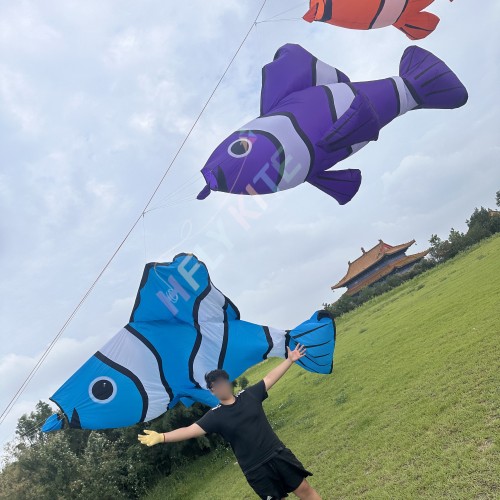 5M clownfish kite pendant 40d ripstop nylon
