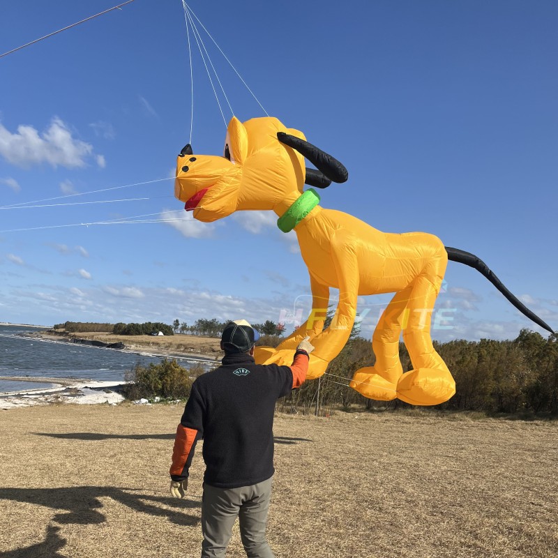3.5M bruto dog kite pendant 40d ripstop nylon 