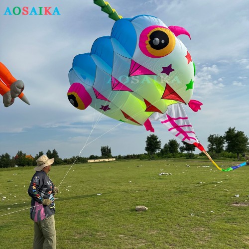 New Arrival Soft Inflatable 13sqm/20sqm Tadpole Kite 40d Nylon Ripstop For Adults High Quality Colorful Animal Show Kites New Arrival Soft Inflatable 13sqm/20sqm Tadpole Kite 40d Nylon Ripstop For Adults High Quality Colorful Animal Show Kites