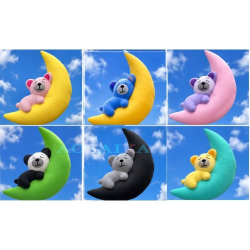 4m Moon bear kite pendant 40d ripstop nylon For Adults High Quality Colorful Show Kites