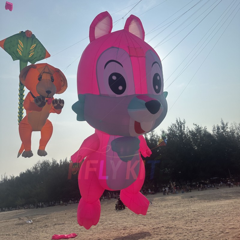 hflykites 12m squirrel kite pendant   40d ripstop nylon 