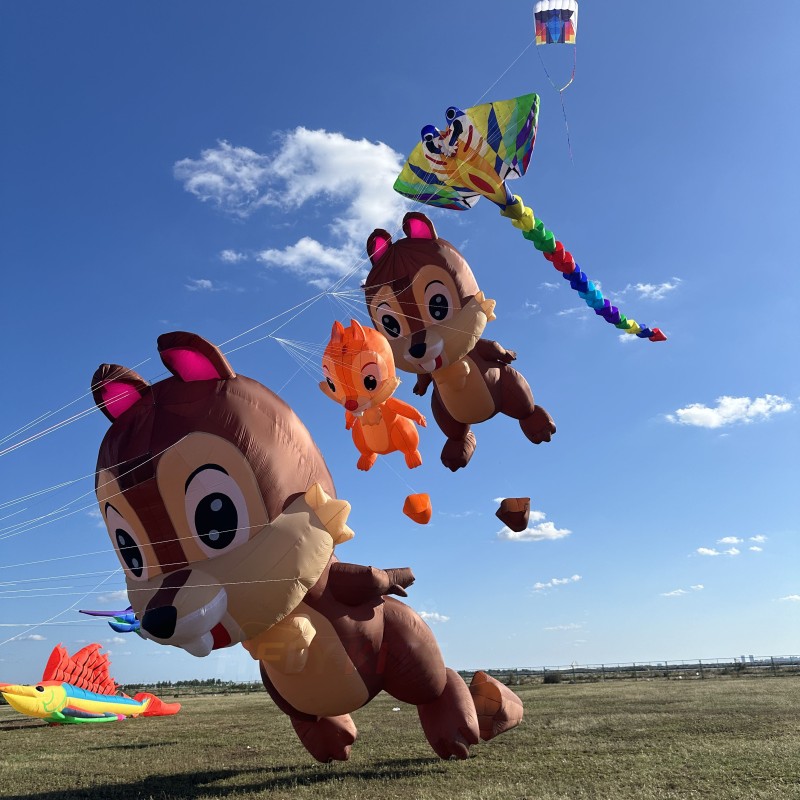 hflykites 12m squirrel kite pendant   40d ripstop nylon 