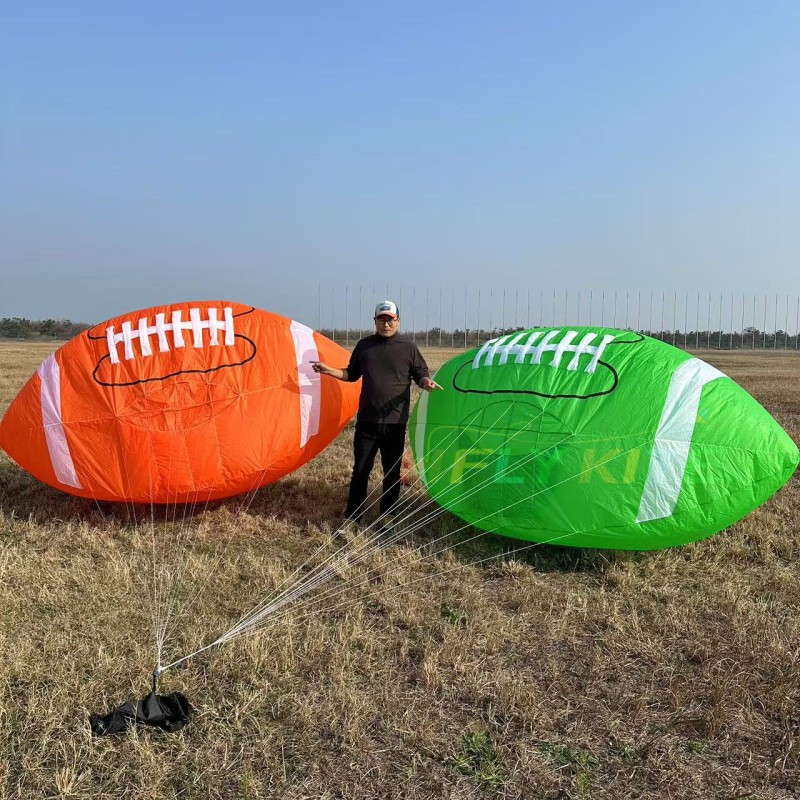 3.2M rugby landscape kite 40d ripstop nylon 