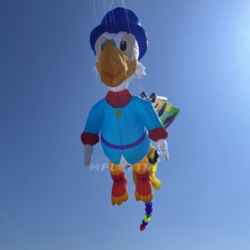 3.5m Scrooge McDuck kite pendant 40d nylon ripstop