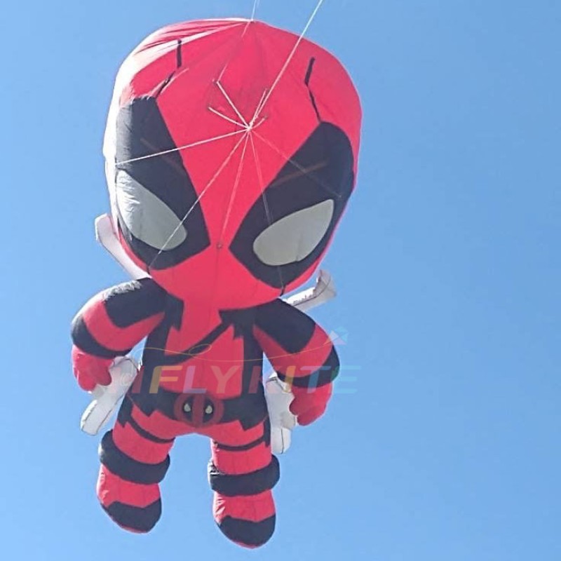 6M deadpool marvel kite pendant 40d ripstop nylon 