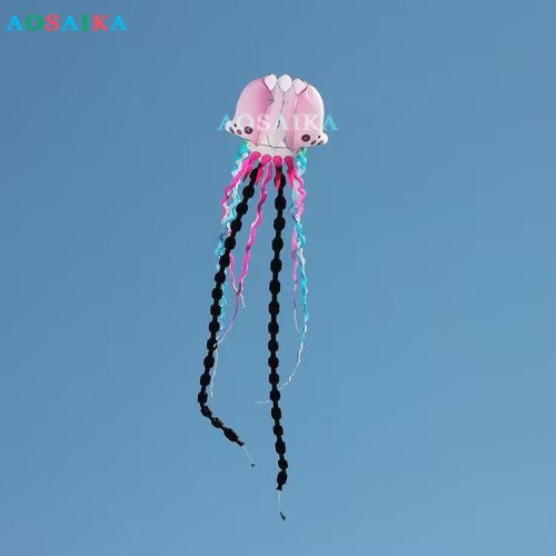 Soft Inflatable 18M/38M Jellyfish Kite Pendant 40d Ripstop Nylon For Adults High Quality Colorful Animal Show Kites Soft Inflatable 18M/38M Jellyfish Kite Pendant 40d Ripstop Nylon For Adults High Quality Colorful Animal Show Kites
