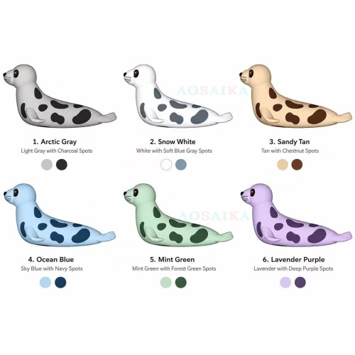 6m/10m Seal kite pendant 40d ripstop nylon For Adults High Quality Colorful Show Kites