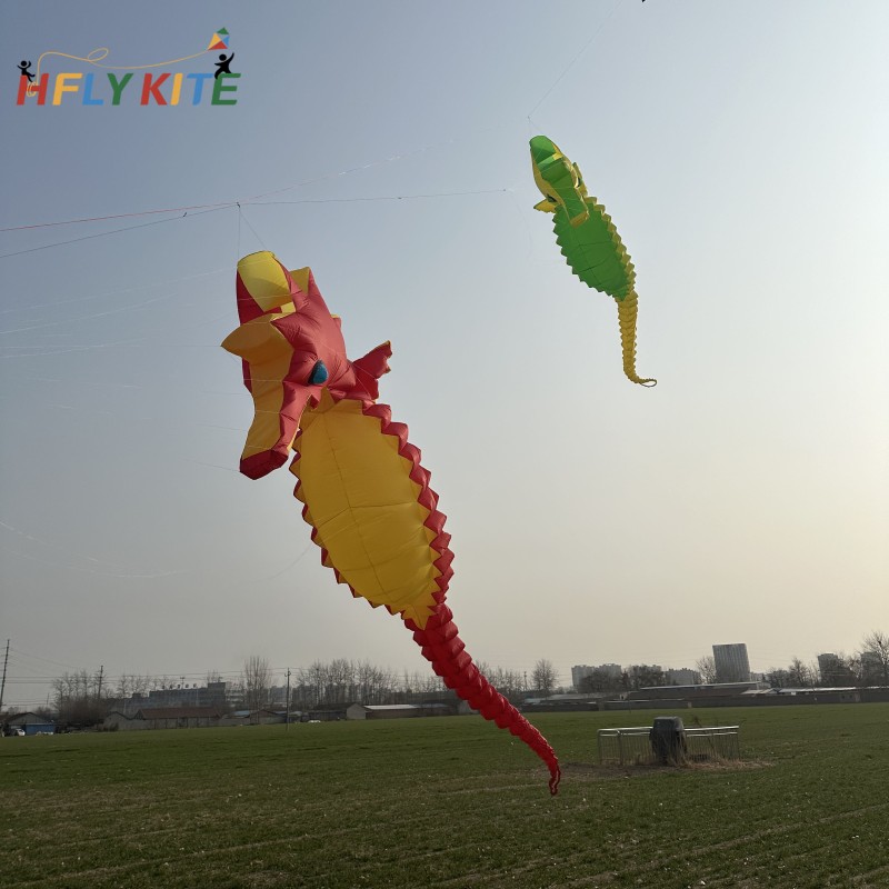 10M sea horse kite pendant 40d ripstop nylon 