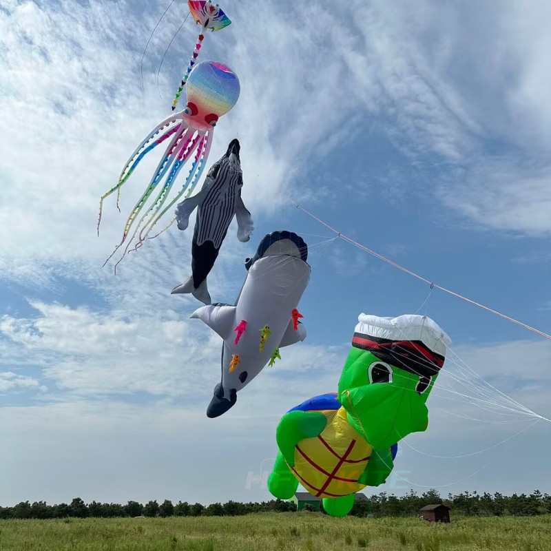 5M sea turtle kite pendant 