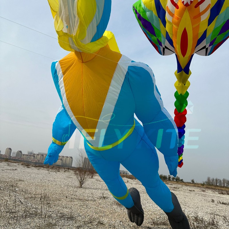6M female diver 7M male diver kite pendant 