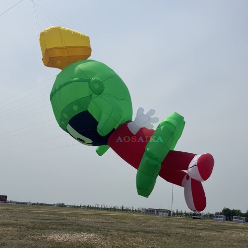5m Martian kite pendant 40d ripstop nylon For Adults High Quality Colorful Show Kites