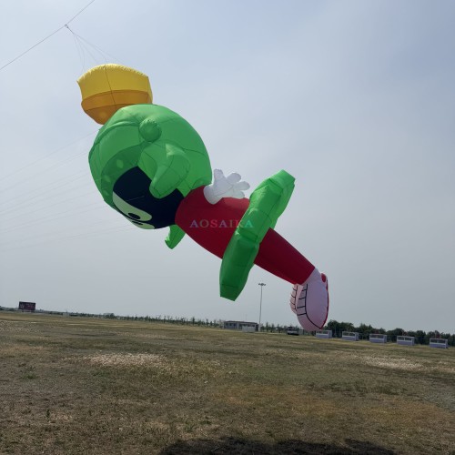 5m Martian kite pendant 40d ripstop nylon For Adults High Quality Colorful Show Kites