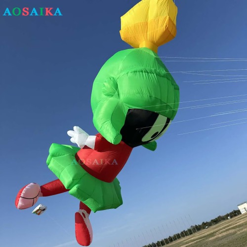 5m Martian kite pendant 40d ripstop nylon For Adults High Quality Colorful Show Kites