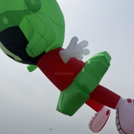 5m Martian kite pendant 40d ripstop nylon For Adults High Quality Colorful Show Kites 