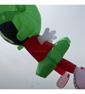 5m Martian kite pendant 40d ripstop nylon For Adults High Quality Colorful Show Kites