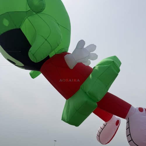 5m Martian kite pendant 40d ripstop nylon For Adults High Quality Colorful Show Kites