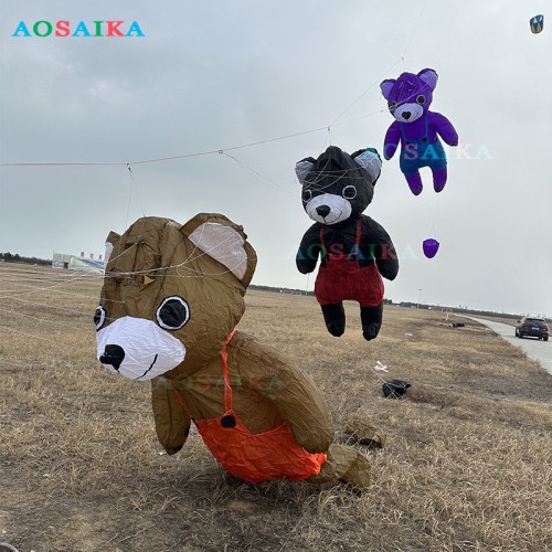 3.2M bear kite pendant 40d ripstop nylon