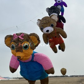 3.2M bear kite pendant 40d ripstop nylon 