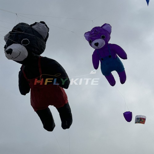 3.2M bear kite pendant 40d ripstop nylon