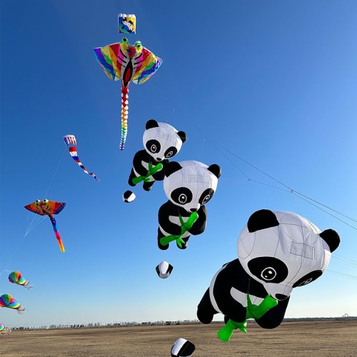 5m panda kite penant 40d ripstop nylon 5m panda kite penant 40d ripstop nylon