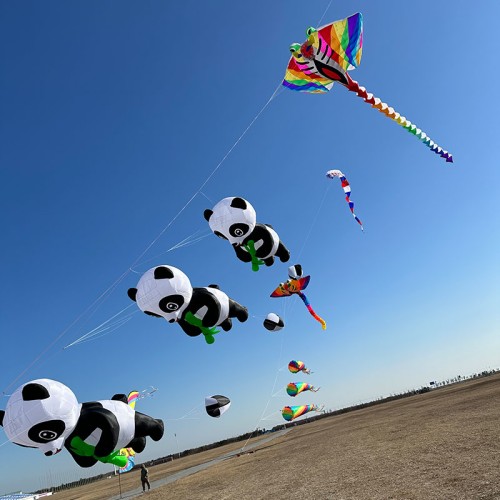 5m panda kite penant 40d ripstop nylon 5m panda kite penant 40d ripstop nylon