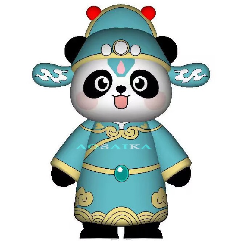 3.5m-5m-10m Panda Kite Pendant 40d Ripstop Nylon For Adults High Quality Colorful Animal Show Kites 