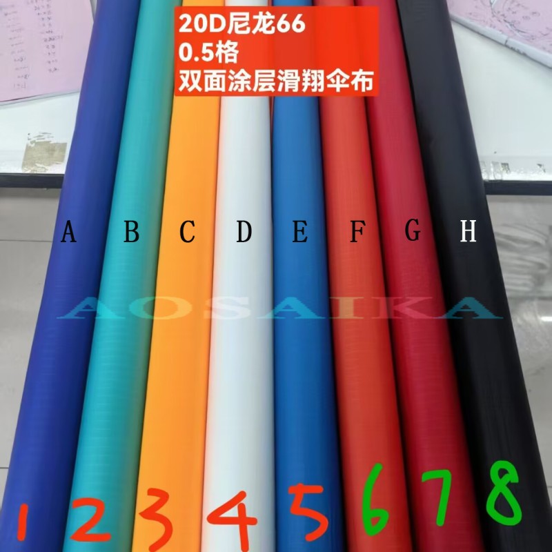 New Arrival Soft Inflatable 12sqm Pilot Kite 20d Ripstop Nylon For Adults High Quality Colorful Show Kites 