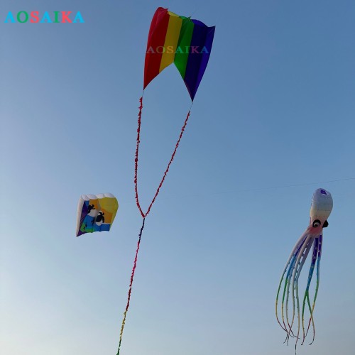 4Sqm flowfrom pilot kite 40d Ripstop Nylon For Adults High Quality Colorful Show Kite