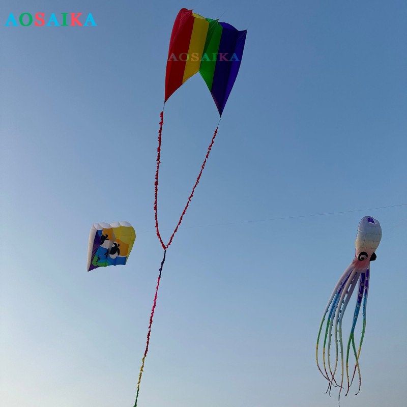 4Sqm flowfrom pilot kite 40d Ripstop Nylon For Adults High Quality Colorful Show Kite