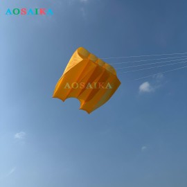 New Arrival Soft Inflatable 6.5sqm Pilot Kite 40d/20d Ripstop Nylon For Adults High Quality Colorful Show Kites 